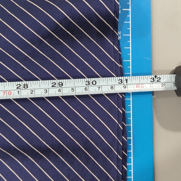 Halston Silk V Neck Bias Cut Chemise - Picture 8 of 8